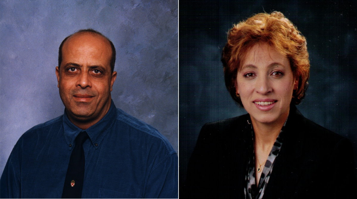 Dr. Mona Omran and Dr. Ahmed Kheir